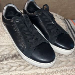 Zadig & Voltaire leather sneakers with embellishments size 39